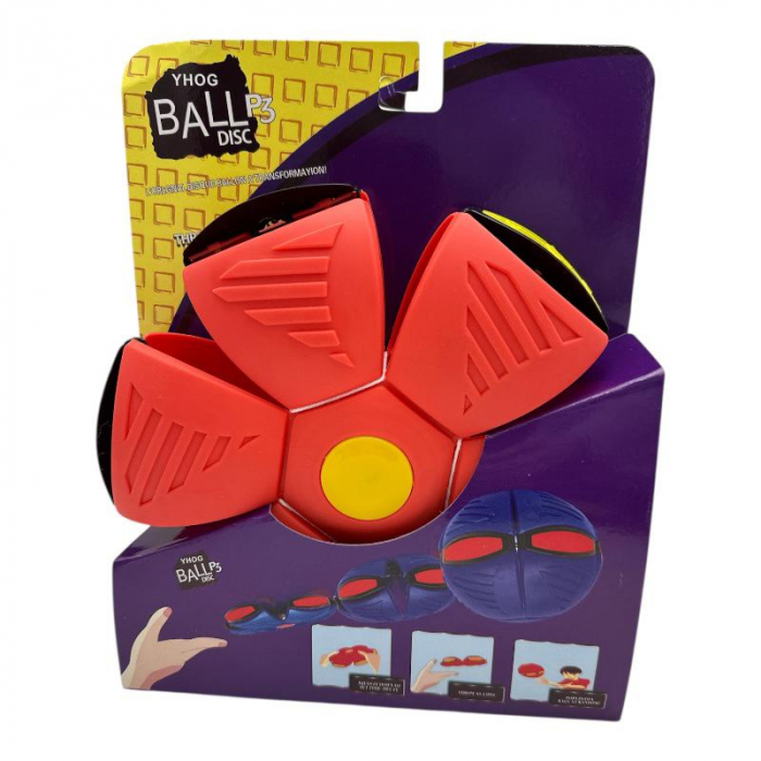 Jucarie interactiva pentru copii, minge zburatoare cu lumini – multicolor, Calitate Superioara,  [6]