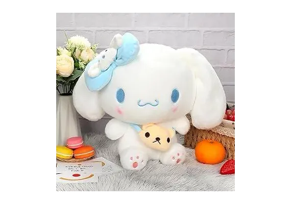 Jucărie Plus Animalut Adorabil Alb – 30 cm, Perfectă pentru Copii  [1]