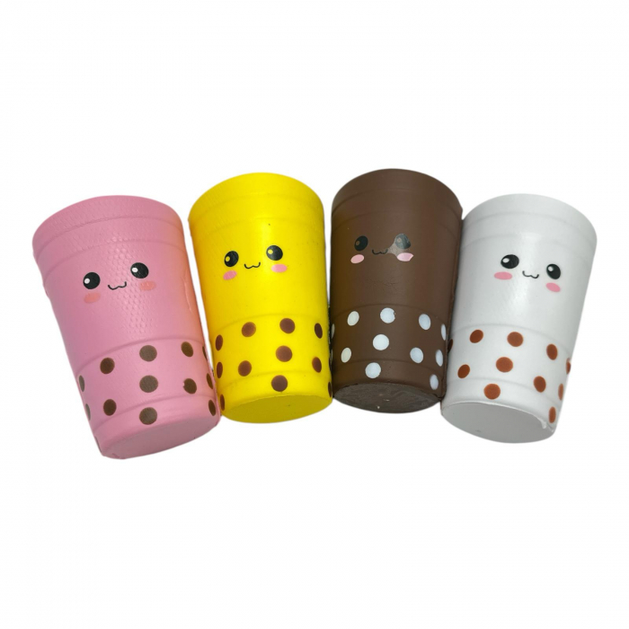 Jucarie Squishy Antistres – Paharele Adorabile, Moale si Colorata, pentru Relaxare si Distractie,  [4]