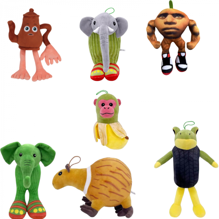 Jucarii Plus Personaje Brainrot – Teapotino, Elefantino, Muschius, Banaboo, Capiboo, Froggo si Altele |  [2]