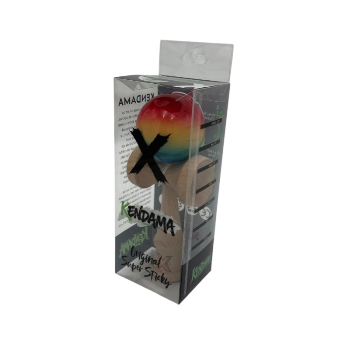 Kendama Original Super Sticky din lemn, ambalaj transparent, 18 cm [4]