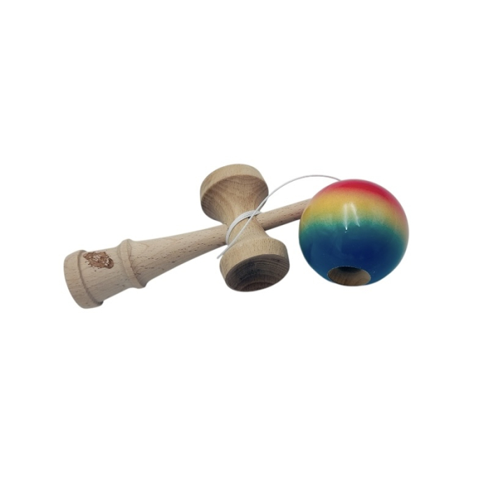 Kendama Original Super Sticky din lemn, ambalaj transparent, 18 cm [3]