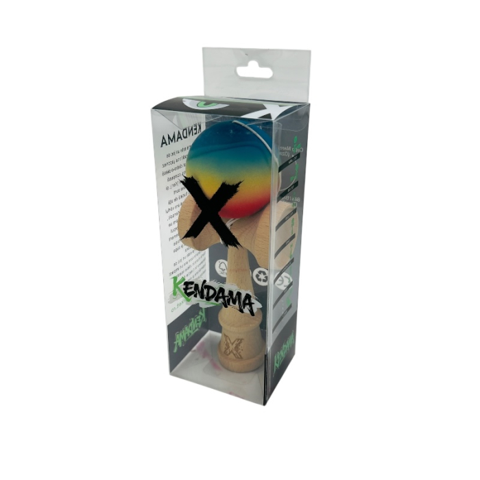 Kendama Original Super Sticky din lemn, ambalaj transparent, 18 cm [3]