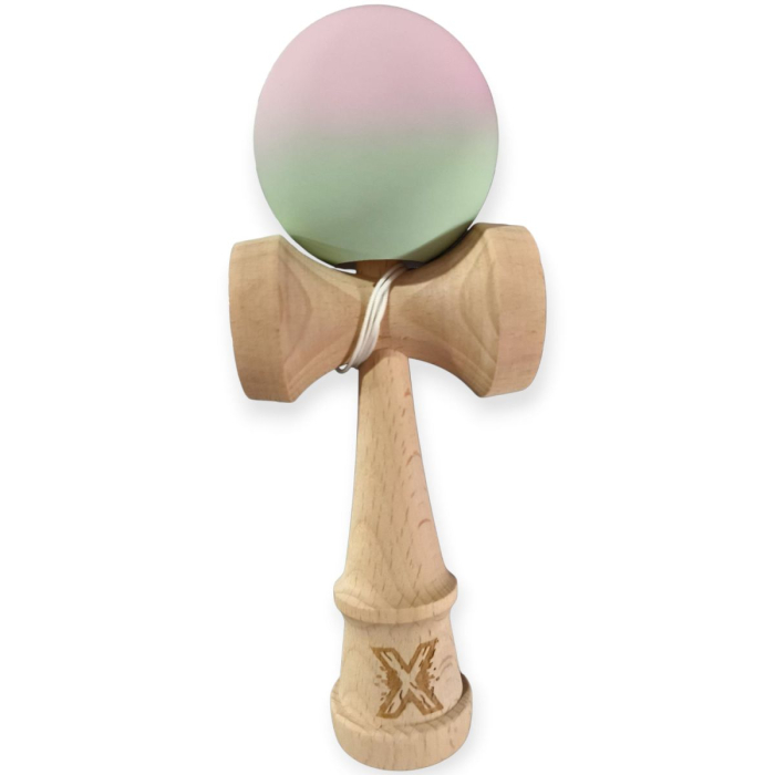 Kendama X din lemn natural, bila soft touch, ambalaj individual [2]