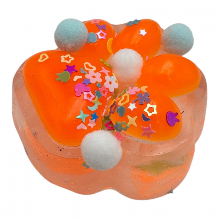 Labuta Squishy Multicolora Antistres Pinch Family Diverse Culori – Jucarie Senzoriala Moale si Colorata pentru Relaxare, Joaca si Concentrare,  [4]