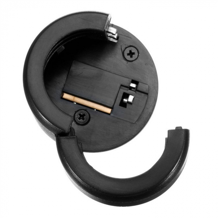 Lacat de Blocare pentru Sticle, , Lacat pentru Sticle cu Bauturi, din Plastic PP durabil, Cu Parola din 3 Cifre, 40 x 42 x 45 mm, Negru [2]