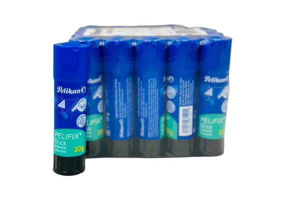 Lipici solid Pelikan 20gr – adeziv practic pentru scoala, birou si uz casnic,  [1]