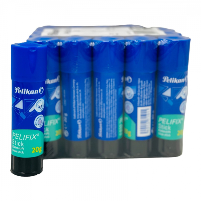Lipici solid Pelikan 20gr – adeziv practic pentru scoala, birou si uz casnic,  [2]