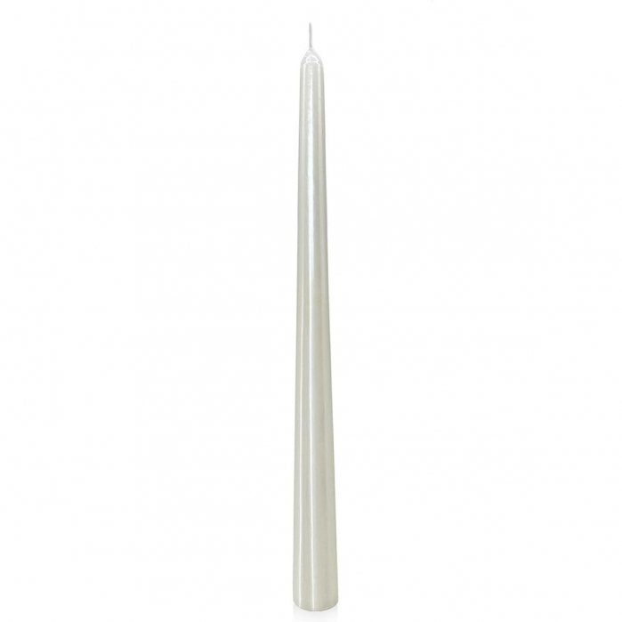 Lumanare Decorativa, , pentru Masa, 25 cm, din Parafina, fara Fum, Ardere 7.5h, Alb [1]