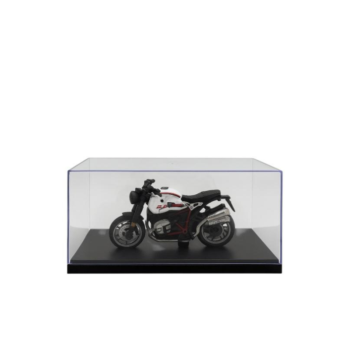 Macheta Motocicleta Bburago R nineT Urban G/S Alba – Scara 1:18 Metal Copii 3+ [2]