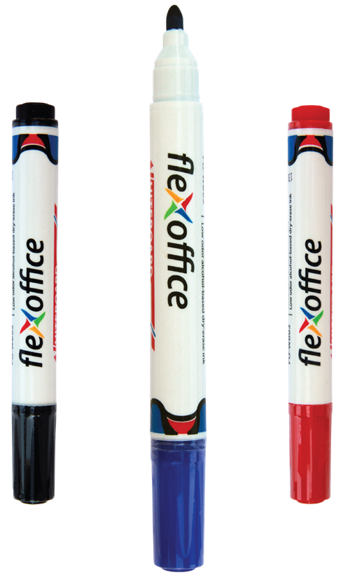 Marker pentru tabla Flexoffice Verde  – scriere clara si usor de sters pentru birou si scoala,  [2]