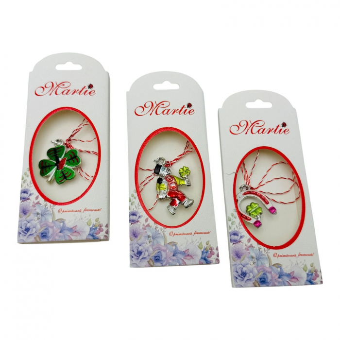 Martisor Clasic, modele combinate, 11×4cm,   [2]