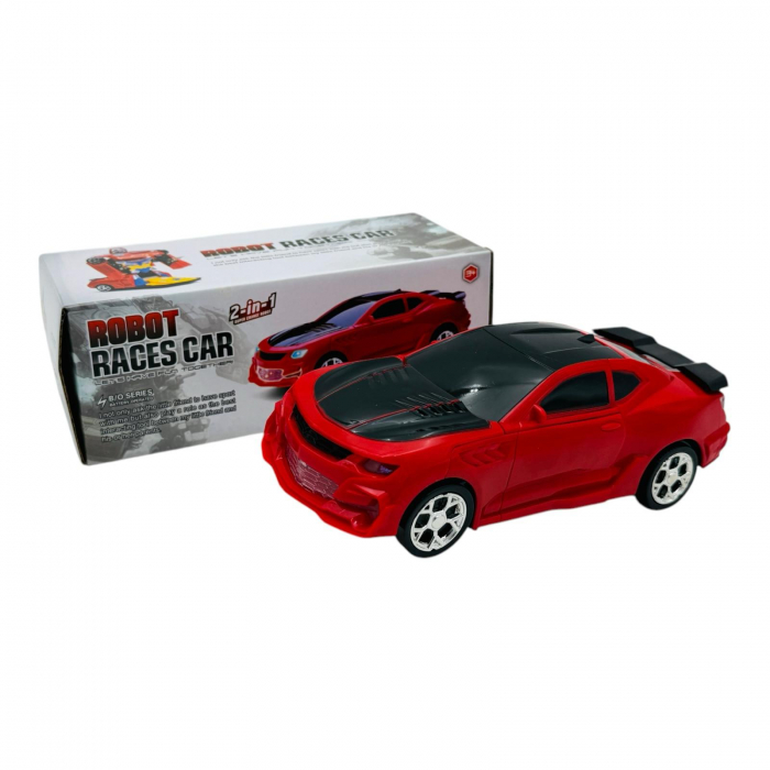 Masina de Curse Transformabila 2-în-1 - Robot si Vehicul Intr-un Singur Produs  [3]