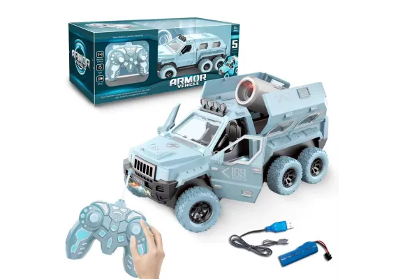Mașina militara cu radiocomanda, Armor Vehicle, acumulator inclus,33×11×12cm, +3ani,  [1]