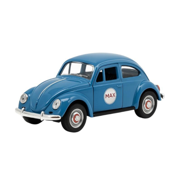 Masinuta Clasica Volkswagen Beetle Metalica Die-Cast – Scara 1:32 Pull Back Copii 3+ [1]