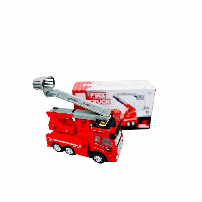 Masinuta de pompieri cu sunete si lumini, Fire Truck, 26×15.5×9cm, +3ani,   [5]