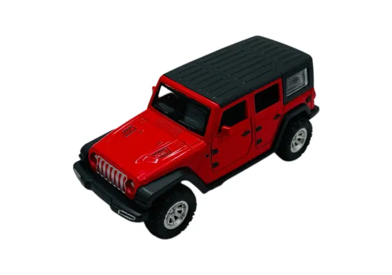 Mașinuță Metalică 4×4 cu Uși Deschise, 15×7.5×6.5 cm – Culori Diferite, Design Robust  [1]