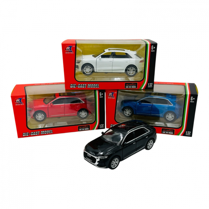 Mașinuță Metalică SUV, Scara 1:32, Die-Cast, Uși Deschise, Sunete și Lumini  [3]