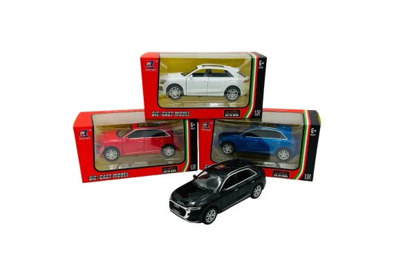 Mașinuță Metalică SUV, Scara 1:32, Die-Cast, Uși Deschise, Sunete și Lumini  [1]