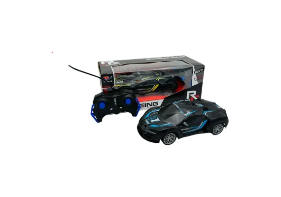 Masinuta RC Racing King cu Telecomanda, Design Sportiv, 20 cm, Model Universal Wheel Spray  [1]