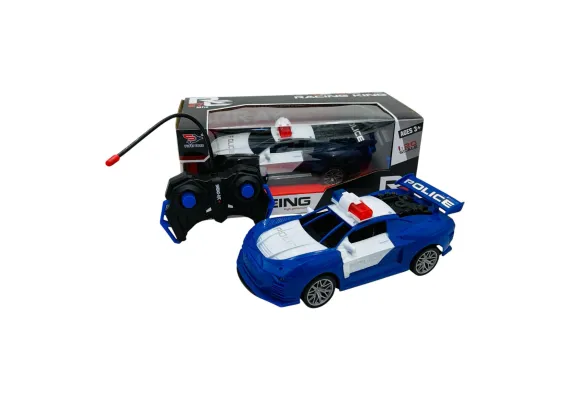 Masinuta RC Racing Police cu Telecomanda, Model Politie, 20 cm, Universal Wheel Spray  [1]
