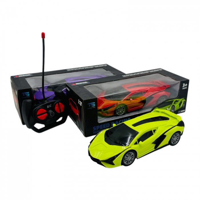 Masinuta RC Speed Racing Supercar cu Telecomanda, 3 Culori, Design Sportiv  [4]