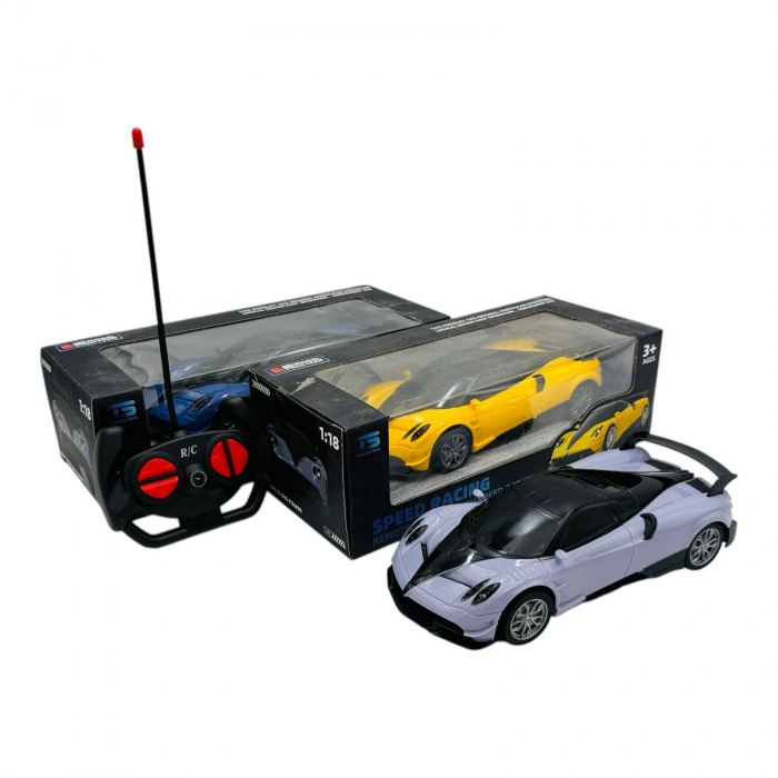 Masinuta RC Speed Racing Supercar cu Telecomanda, 3 Culori Disponibile, Design Aerodinamic  [3]