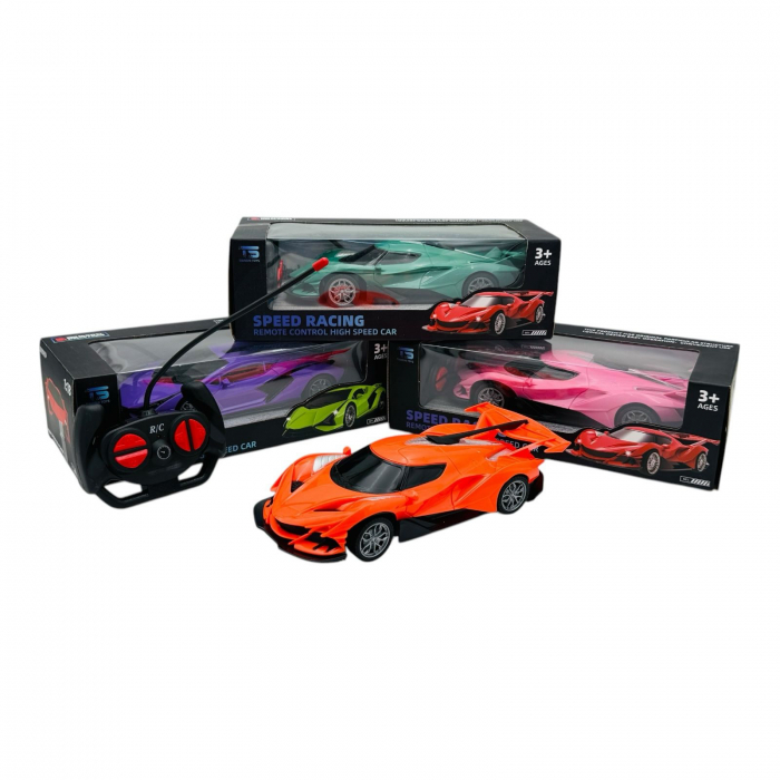 Masinuta RC Speed Racing Supercar cu Telecomanda, Design Elegant, 3 Culori Disponibile, 28.5×12×8.5cm  [2]
