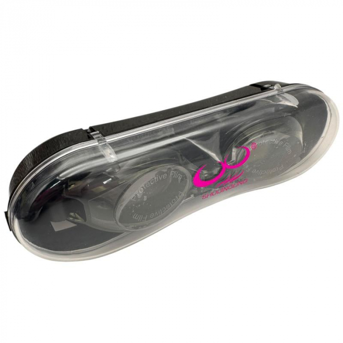 Ochelari de inot SHUIJINGLING cu protectie UV si anti-aburire 14.5x4cm– pentru adulti si copii – ambalaj premium,  [4]