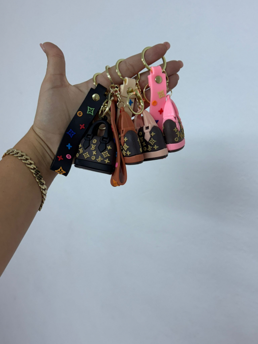 Pachet Avantajos – 60 Brelocuri Figurină Multicolore, Accesorii pentru Geantă/Chei, Modele Diverse,  [2]