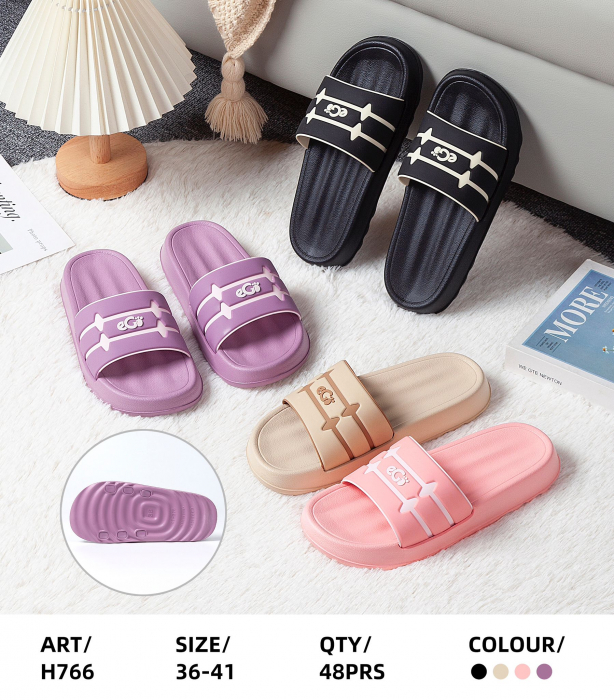 Papuci de vară pentru damă – Comozi și ușori, design modern, culori combinate, mărimi 36-41 [2]