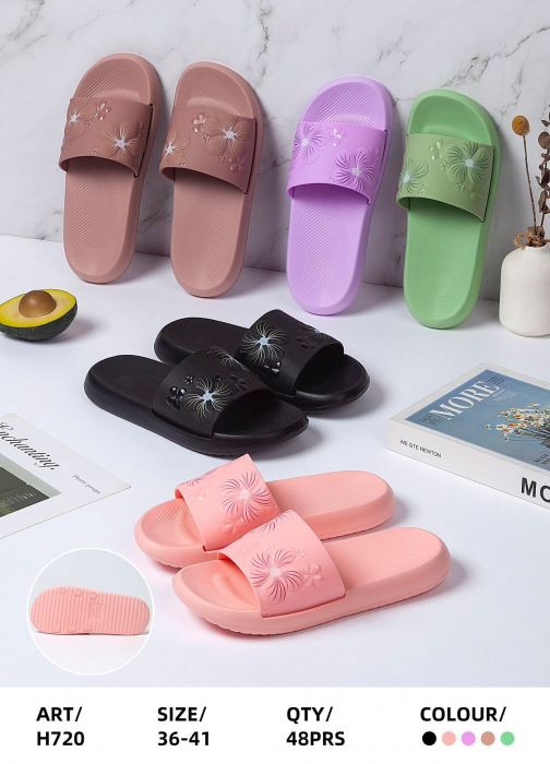 Papuci de vară pentru damă – Comozi și ușori, design modern, culori combinate, mărimi 36-41 [2]