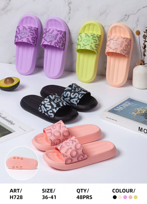 Papuci de vară pentru damă – Comozi și ușori, design modern, culori combinate, mărimi 36-41 [2]