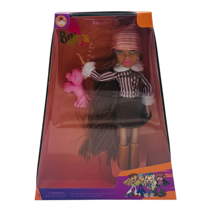 Papusa Fashion Diva cu Accesorii, Tinuta Eleganta si Detalii Realiste, 29×23×6cm  [2]