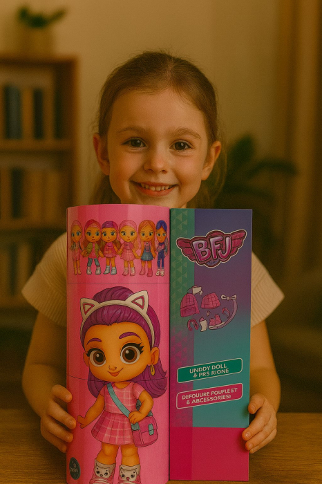 Papusa Surpriza BFJ cu Accesorii Fashion – Set Colectibil pentru Fetite, diverse modele, 30x15cm [2]