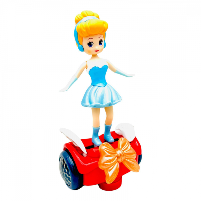 Papusa pe hoverboard cu sunete si lumini, 14.5×12.5×10cm, +3ani,   [5]
