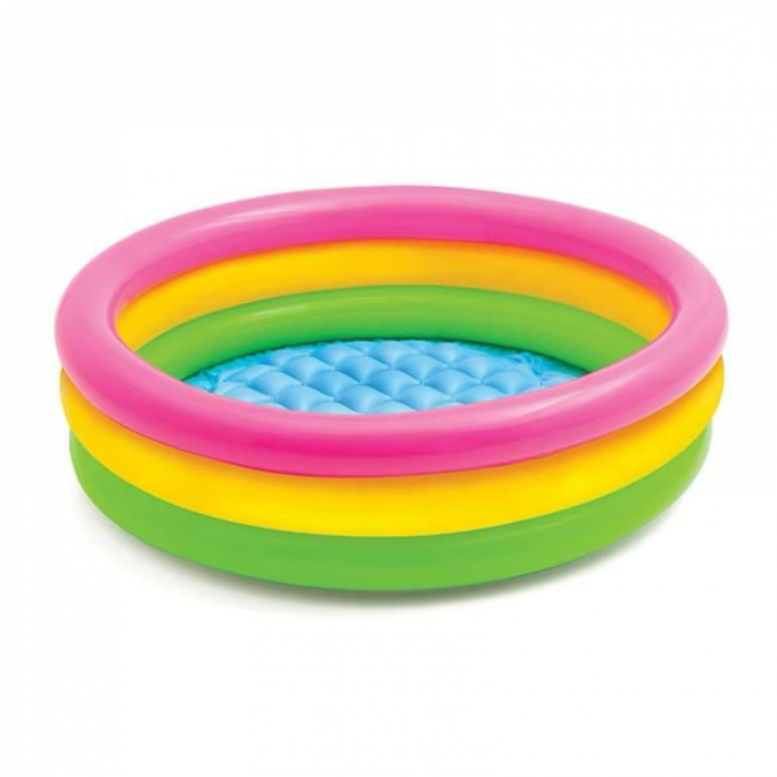Piscina Gonflabila Multicolora pentru Copii 114 cm - Distractie si Racorire in Zilele de Vara,  [2]