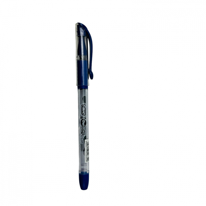 Pix cu gel Bic Gel-ocity 0.5mm, albastru – scriere rapida si precisa pentru birou si scoala,  [3]