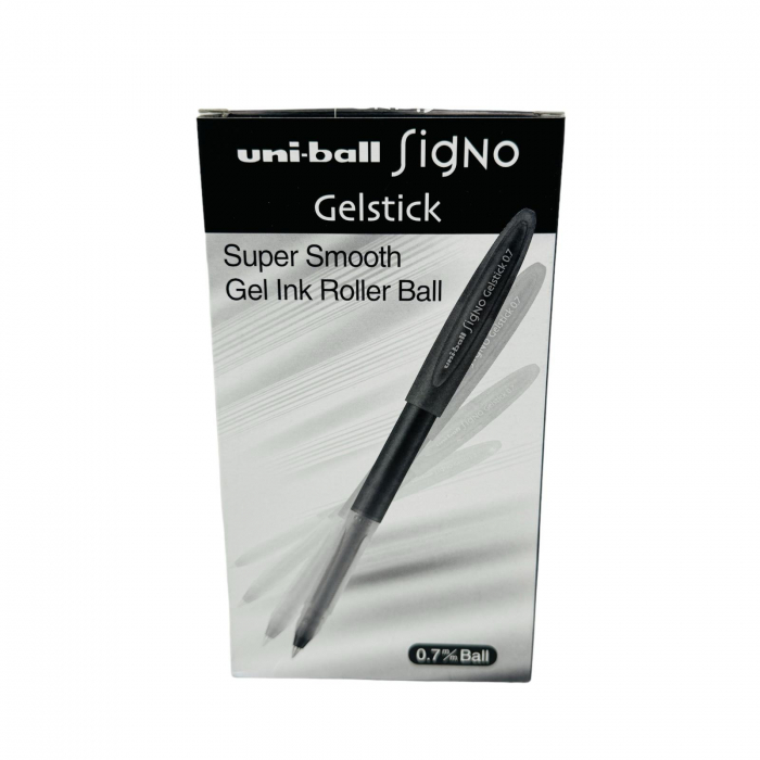 Pix cu gel Uniball Signo UM-170, 0.7mm, negru – scriere fluida si precisa pentru birou si scoala,  [4]