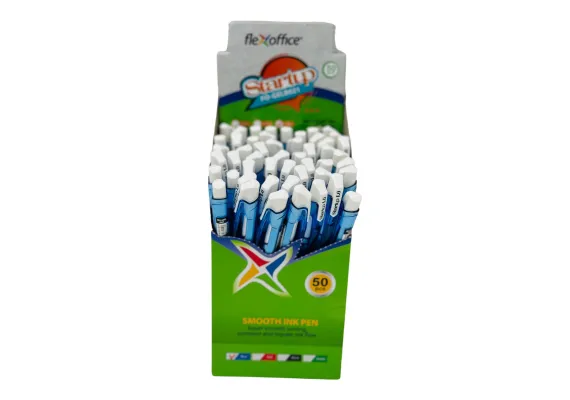 Pix Flexoffice Start Up FO-021, albastru - pix accesibil pentru birou si scoala,  [1]
