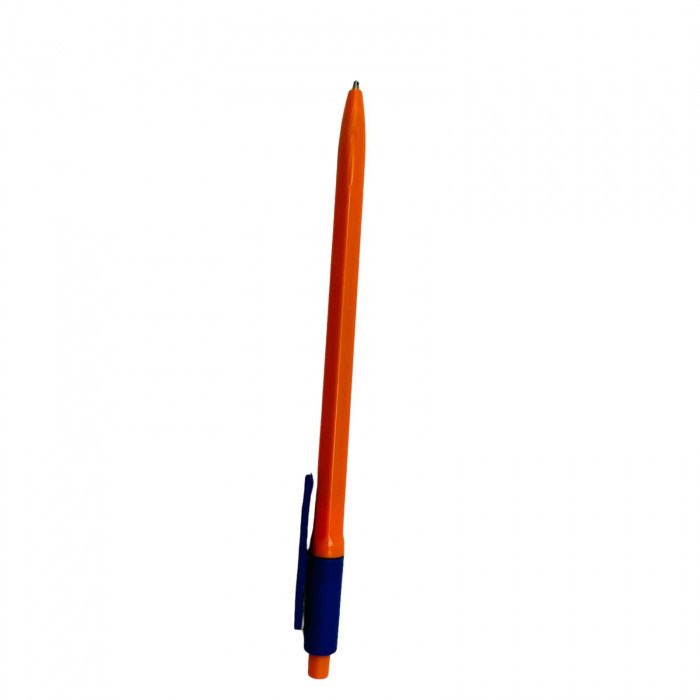 Pix Mikro 33 Click, albastru – pix retractabil cu scriere lina pentru uz zilnic,  [4]