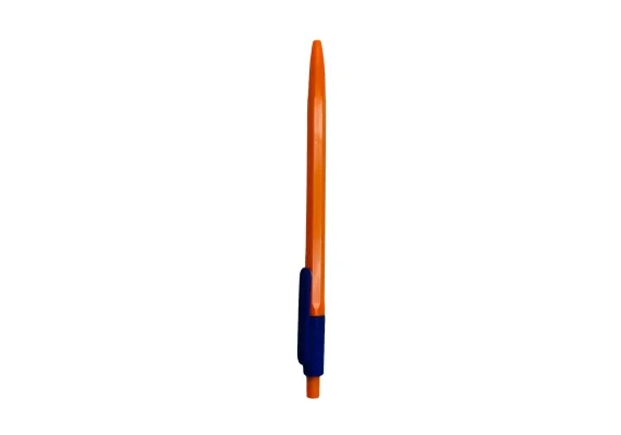 Pix Mikro 33 Click, albastru – pix retractabil cu scriere lina pentru uz zilnic,  [1]