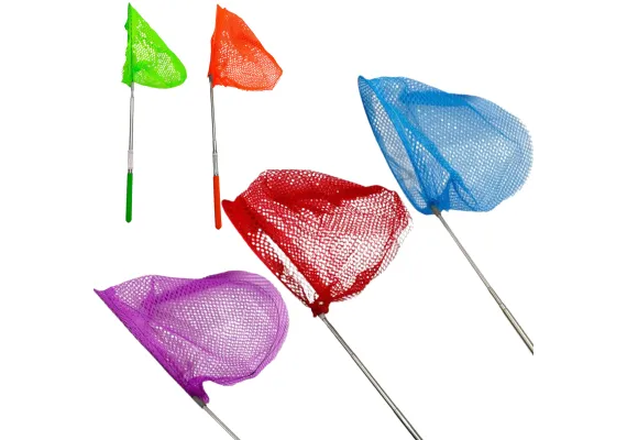 Plasa fluturi telescopica pentru copii, extensibila si pliabila, lungime ajustabila pana la 83 cm, diverse culori,  [1]