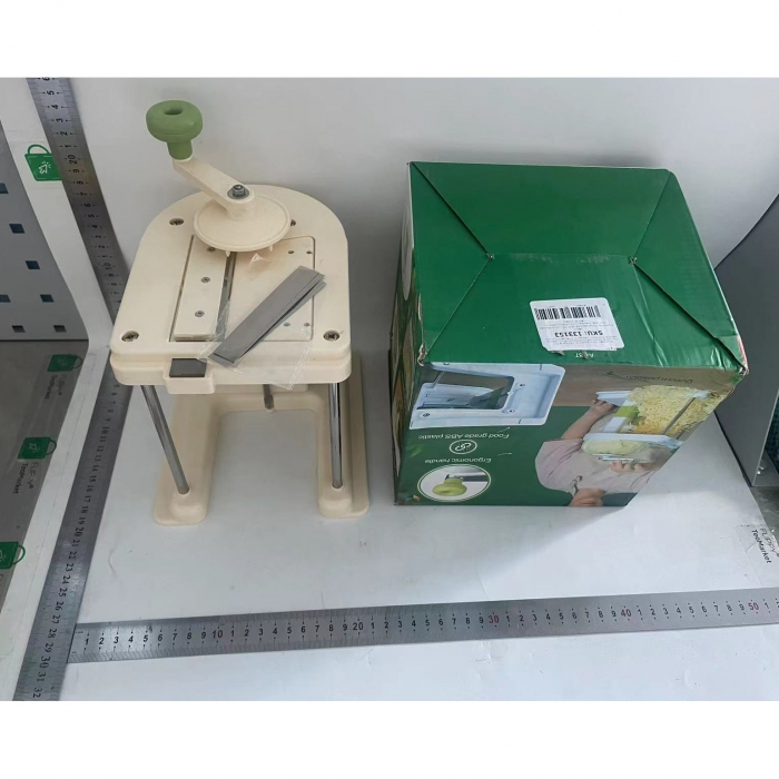 Razatoare de Varza, , Manuala, din PP+Otel Inoxidabil, 19 x 17 x 19 cm, Latime Ajustabila, Alb/Verde [7]