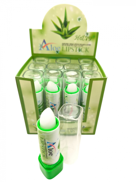 Ruj Hidratant cu Aloe Vera – Culoare Magică & Îngrijire Intensă, 12buc/set  [2]