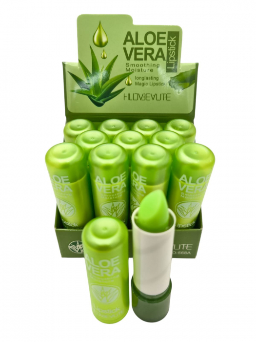 Ruj Magic cu Aloe Vera – Hidratare Intensă & Culoare Personalizată, 12buc/set  [2]