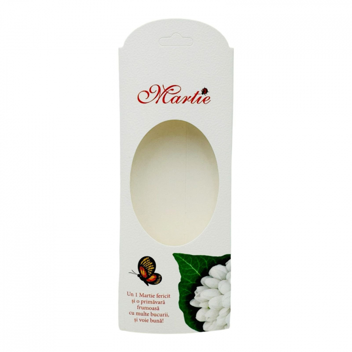 Set 100 Cartoane pentru Martisoare, cu fereastra, 14×5cm,   [3]