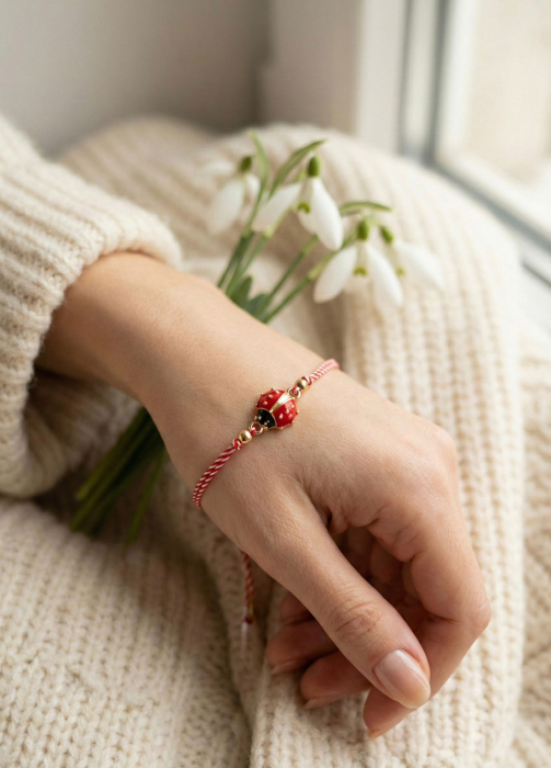 Set 12 bratari Martisor reglabile, Gargarita, Cadou 1 Martie copii [3]