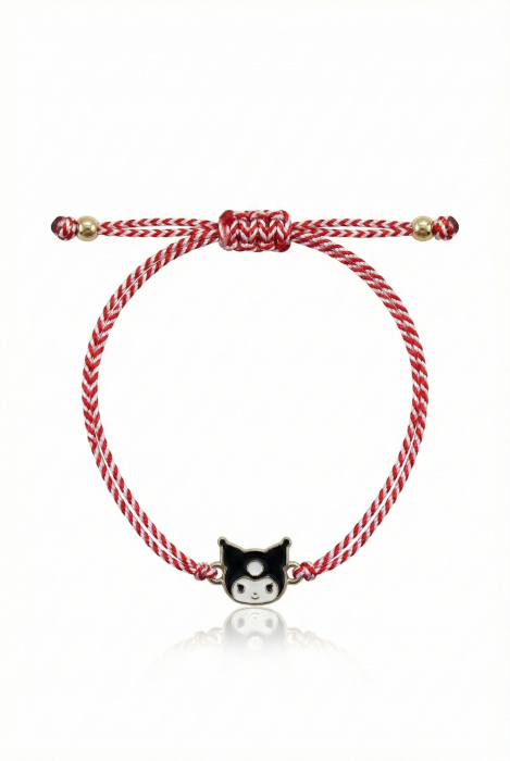 Set 12 bratari Martisor reglabile, Kuromi, Cadou 1 Martie copii [2]