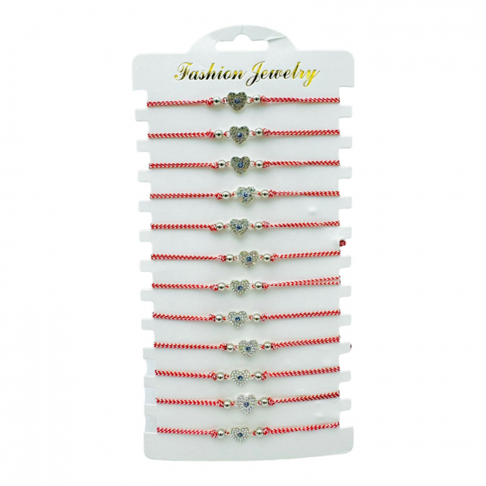 Set 12 Bratari reglabile Martisor, Pure Love, model 2025,   [2]